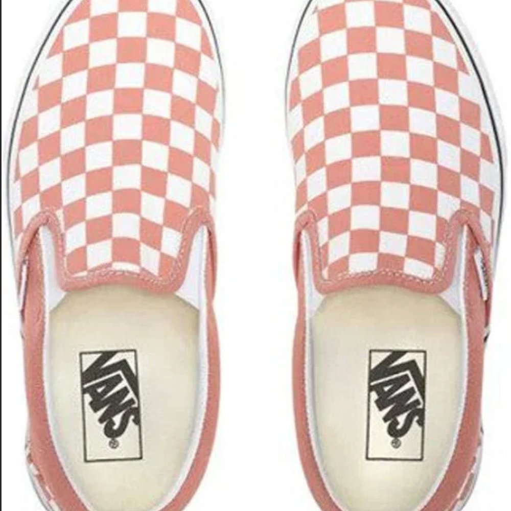 NWOT Vans Classic Slip On Checkerboard